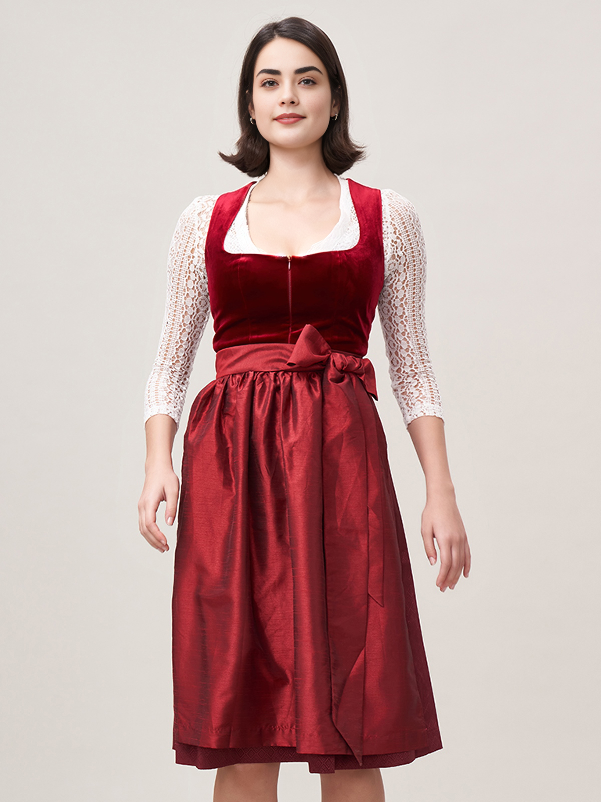 Dirndl mit Reißverschluss – Eleganz und Funktionalität