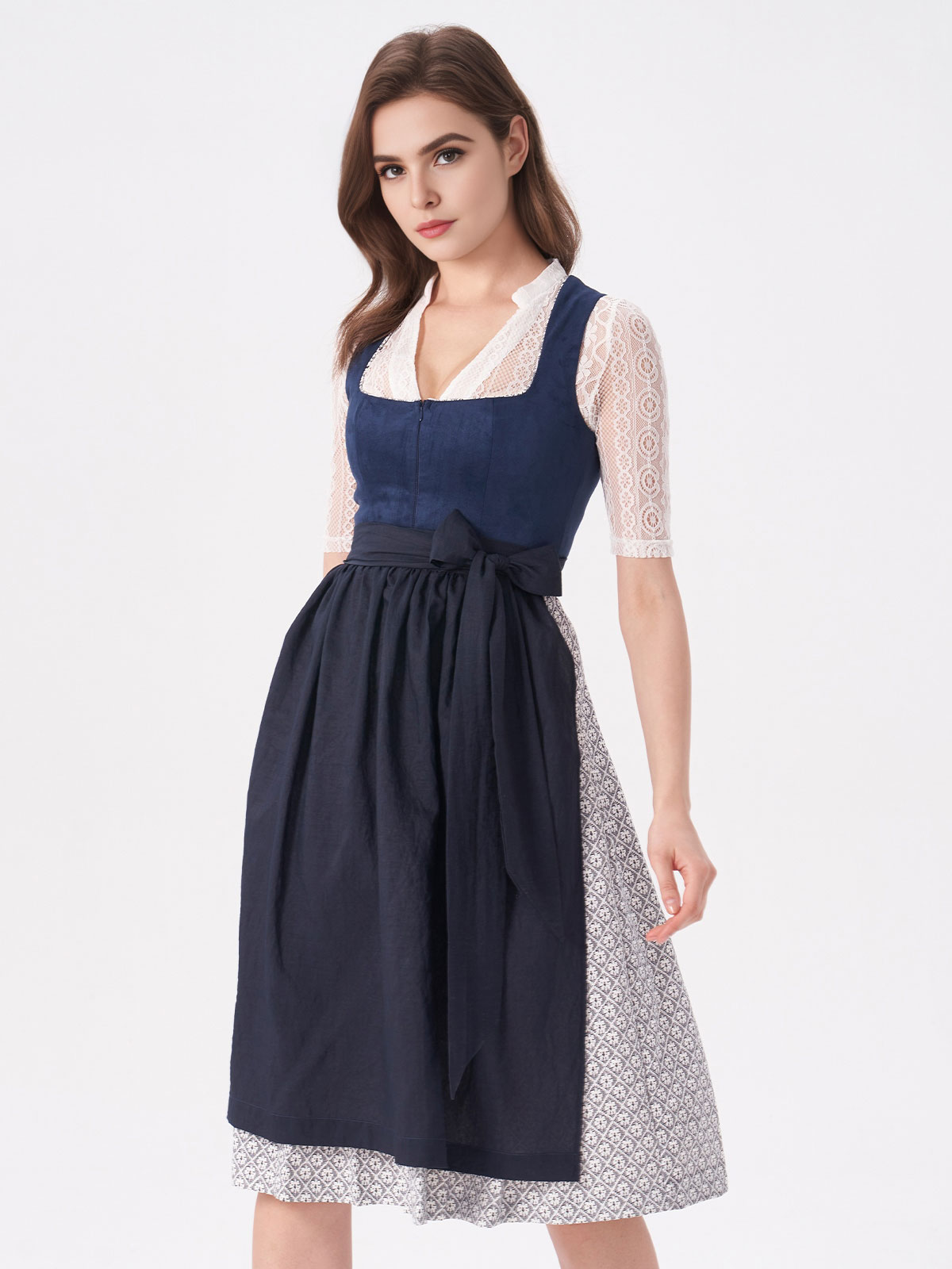 Dirndl in Blau